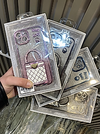 Çanta desenli simli kılıf